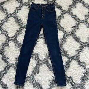 R Jeans High Rise Button Fly Jeans